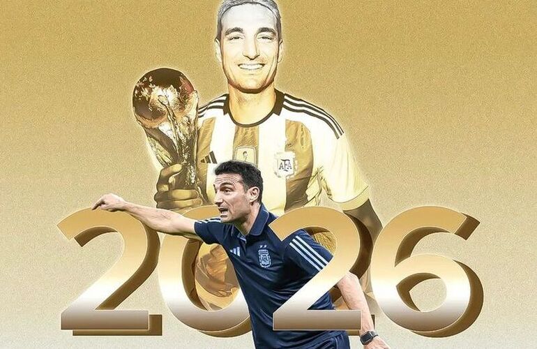 Imagen de Lionel Scaloni seguirá como Director Técnico de la Selección Argentina hasta 2026