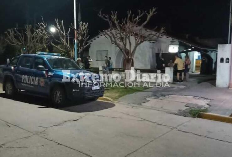 45 minutos tardó en llegar el movil policial.