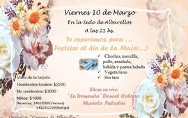 Imagen de Albarellos: Evento por el D&iacute;a de la Mujer