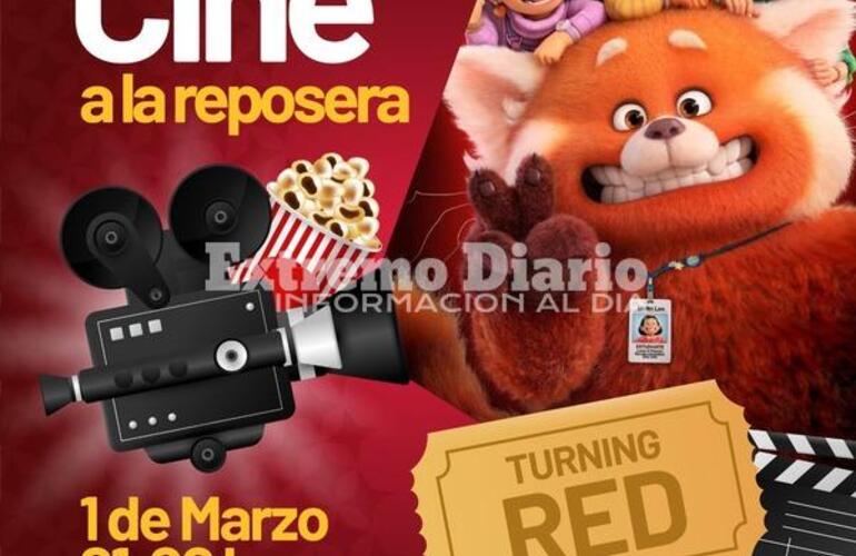 Imagen de Turning Red: Nueva función del cine a la reposera en el Anfiteatro