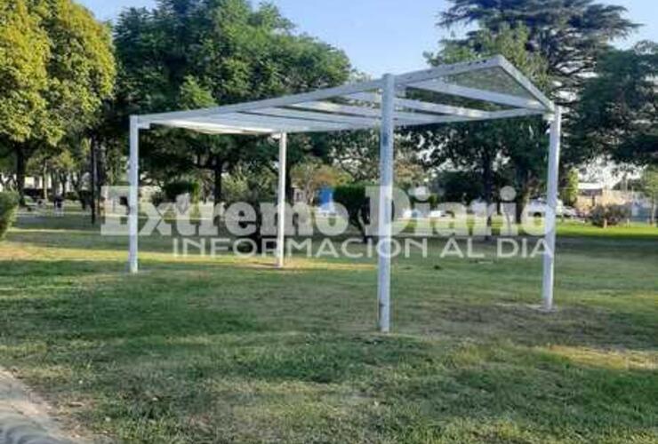 Imagen de Obras P&uacute;blicas: Contin&uacute;an embelleciendo los espacios p&uacute;blicos