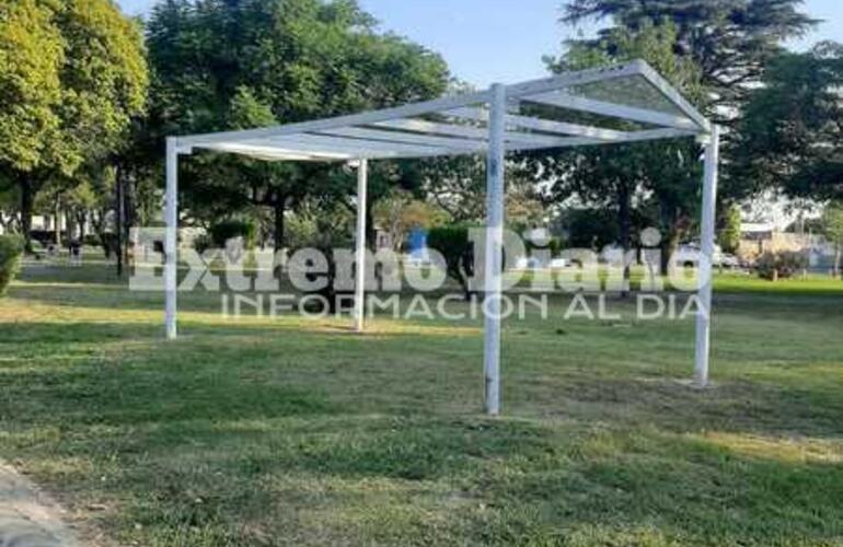 Imagen de Obras P&uacute;blicas: Contin&uacute;an embelleciendo los espacios p&uacute;blicos