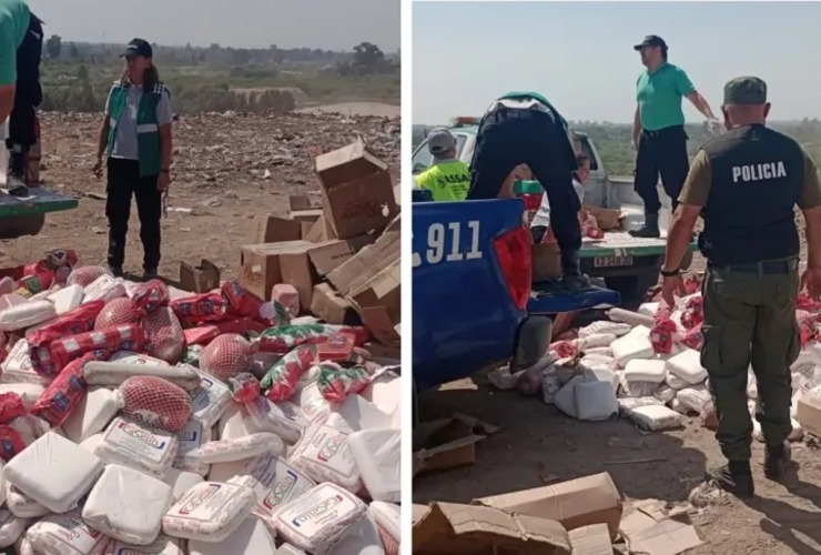 Imagen de Importante decomiso de alimentos en la capital provincial