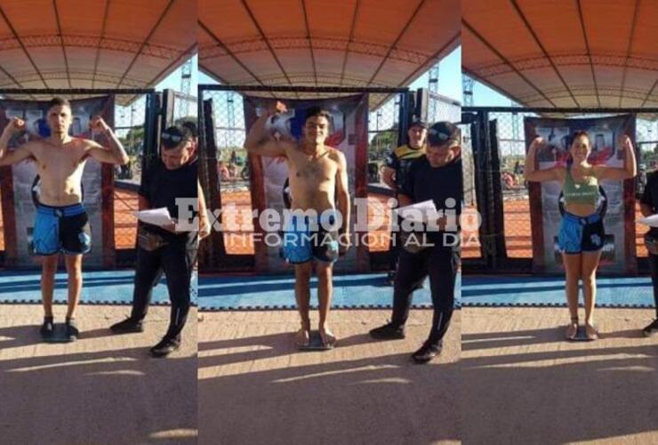 Florencia Troncoso, Mauricio Malvestitti y Daniel C&aacute;ceres