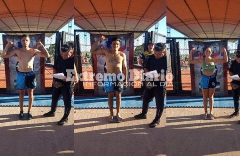 Florencia Troncoso, Mauricio Malvestitti y Daniel C&aacute;ceres