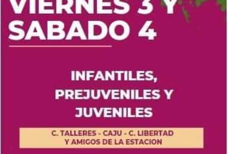 Imagen de Cuadrangular de inferiores de clubes regionales en General Lagos.