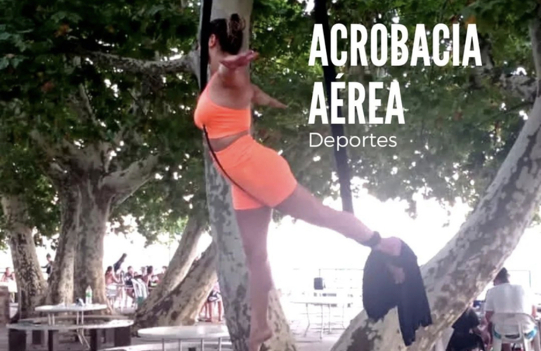 Imagen de Clases de Acrobacias A&eacute;reas en el Rowing Club.