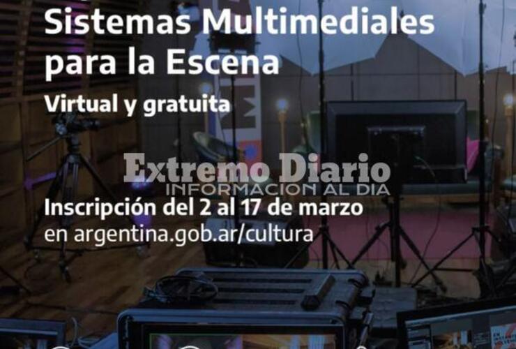 Imagen de Convocatoria: Diplomatura en sistemas multimediales para la escena