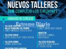 Imagen de Nuevos talleres en el Sum del Complejo Los Tiburones