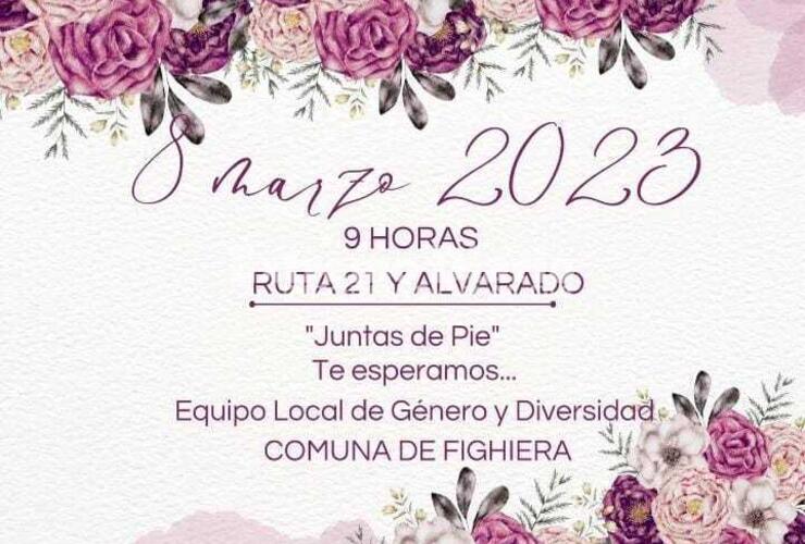 Imagen de Acto por el D&iacute;a Internacional de la Mujer en Fighiera