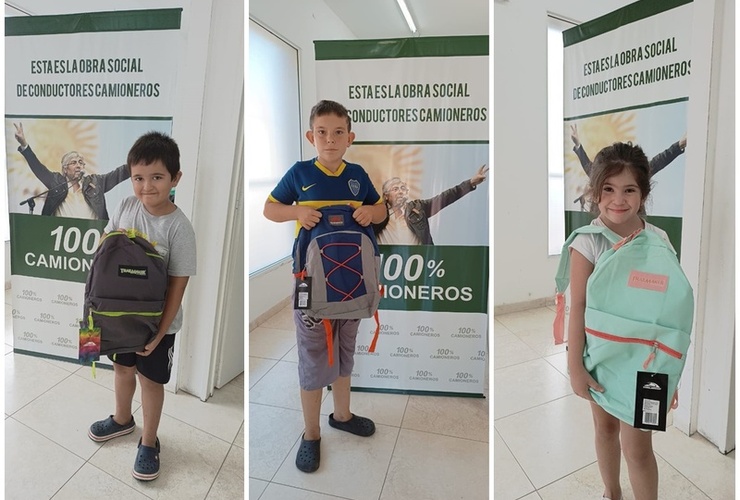 Imagen de El Sindicato de Choferes de Camiones entregó más de 2500 kits en toda la provincia