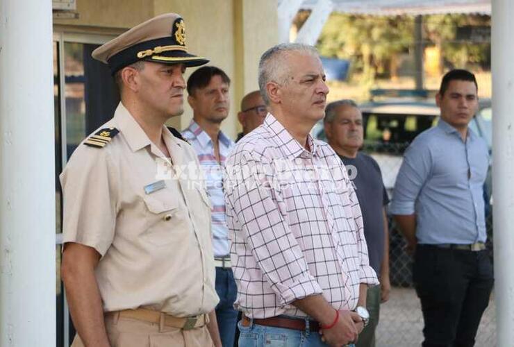 Imagen de El intendente Nizar Esper encabezó la ceremonia del 118° aniversario de la Prefectura Arroyo Seco