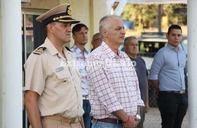 Imagen de El intendente Nizar Esper encabezó la ceremonia del 118° aniversario de la Prefectura Arroyo Seco