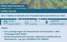 Imagen de Alvear: Curso sobre el uso seguro de fitosanitarios en horticultura