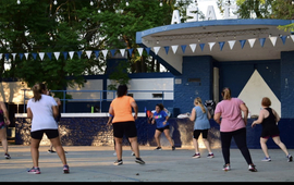 Imagen de Clase especial de Zumba A.S.A.C. por el D&iacute;a Internacional de la Mujer.