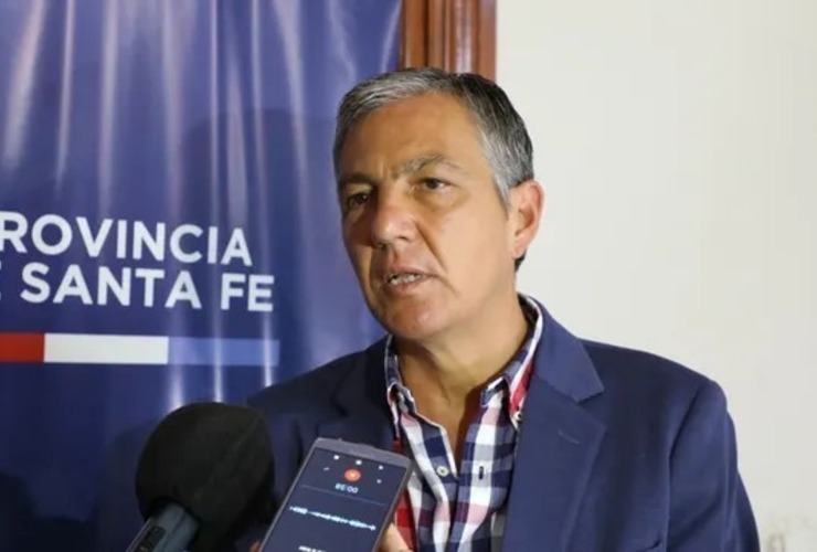 El ministro de Trabajo de Santa Fe, Juan Manuel Pusineri.