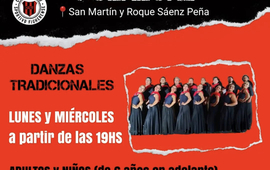 Imagen de Figherense incorpora clases de Danzas Tradicionales.