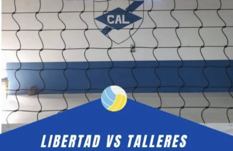 Imagen de Vóley Femenino: Libertad y Talleres, se enfrentan hoy en un amistoso.