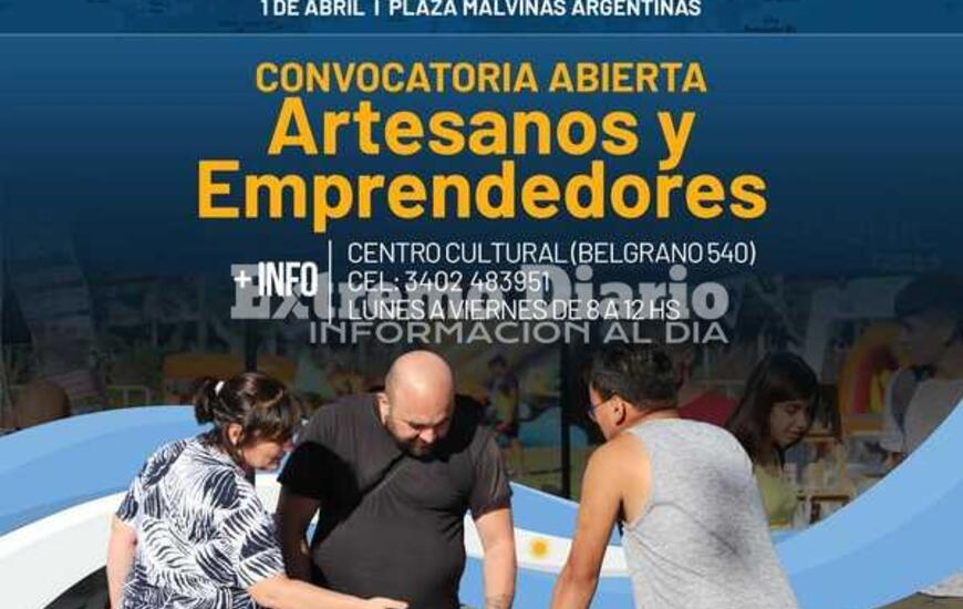 Imagen de Vigilia de Malvinas: Convocatoria abierta para artesanos y emprendedores