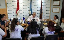 Imagen de Reuni&oacute;n con mujeres del MTE en el Municipio