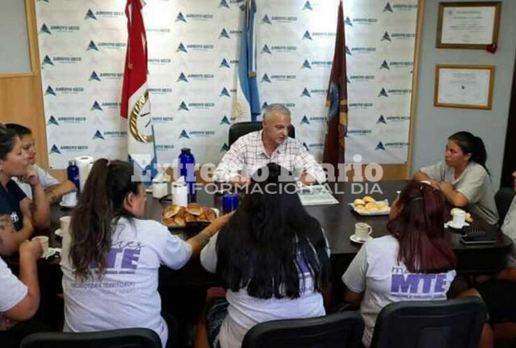 Imagen de Reunión con mujeres del MTE en el Municipio