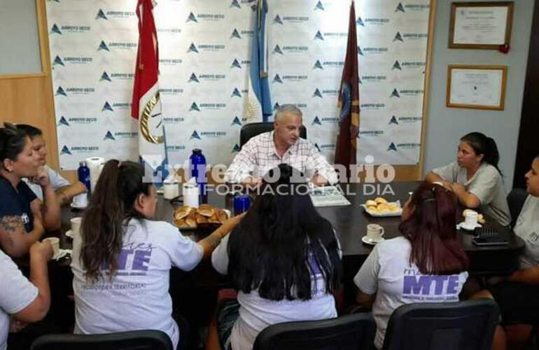 Imagen de Reunión con mujeres del MTE en el Municipio