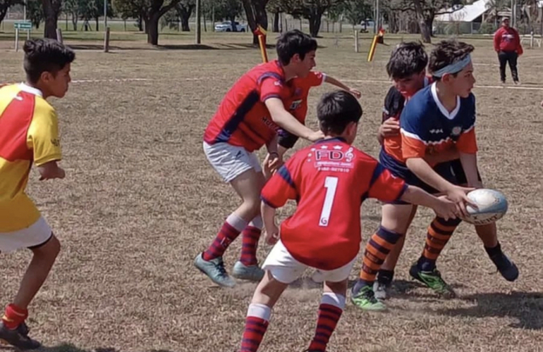 Imagen de Encuentro infantil para el rugby de Talleres.