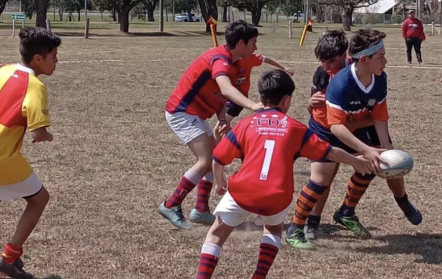 Imagen de Encuentro infantil para el rugby de Talleres.