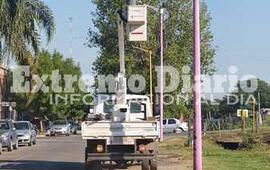 Imagen de Avanza la instalaci&oacute;n del tendido de fibra &oacute;ptica para optimizar el sistema de monitoreo municipal