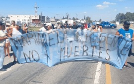 Imagen de Vecinos de La Carolina cortaron la ruta 18 en reclamo de obras de seguridad vial