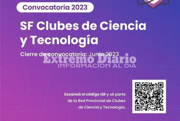 Imagen de Convocatoria al programa provincial SF Clubes de Ciencia y Tecnología