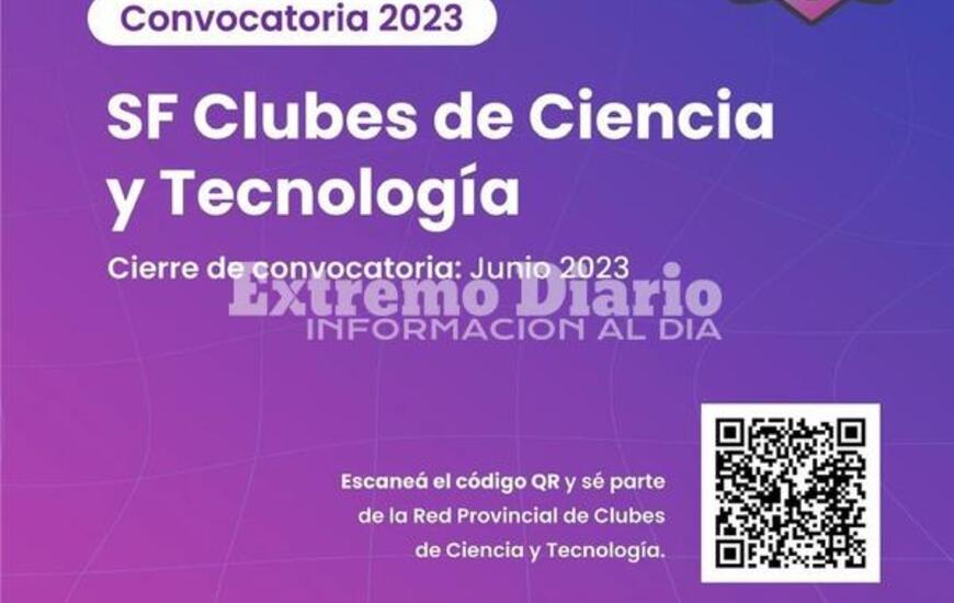 Imagen de Convocatoria al programa provincial SF Clubes de Ciencia y Tecnolog&iacute;a