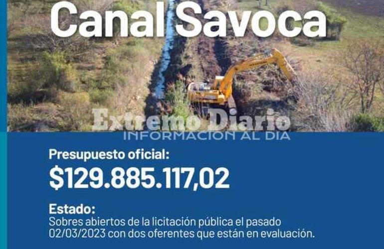 Imagen de Reacondicionamiento del canal Savoca: Una obra h&iacute;drica hist&oacute;rica para Arroyo Seco