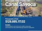 Imagen de Reacondicionamiento del canal Savoca: Una obra hídrica histórica para Arroyo Seco