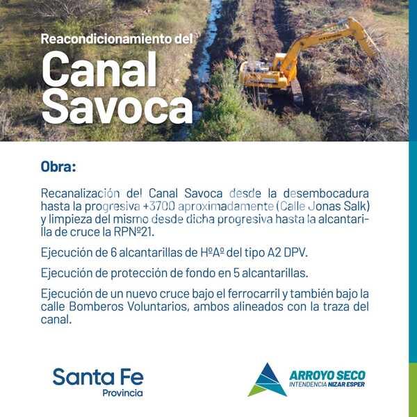 Imagen de Reacondicionamiento del canal Savoca: Una obra h&iacute;drica hist&oacute;rica para Arroyo Seco