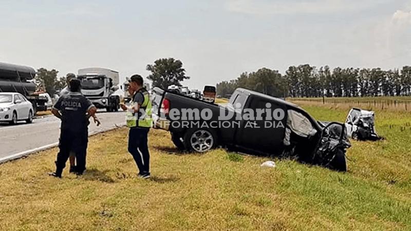 Imagen de Siniestro vial fatal en Baradero: falleci&oacute; la nuera de Ram&oacute;n D&iacute;az y result&oacute; herido un hijo del entrenador