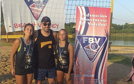 Imagen de Piacentini y Chiummiento, 'Campeonas' en San Pedro.