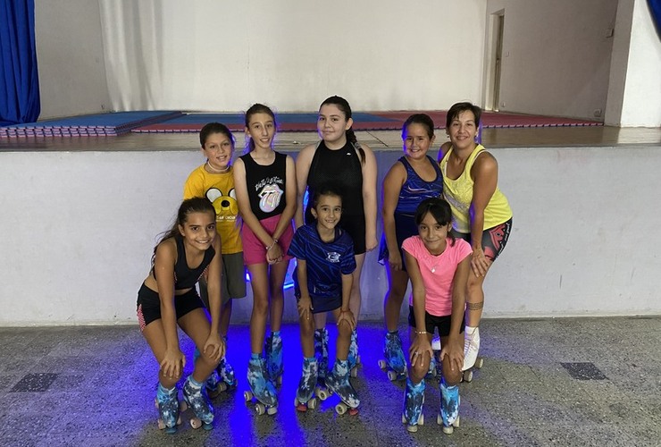 El grupo de Competencia 2 junto a su profesora.