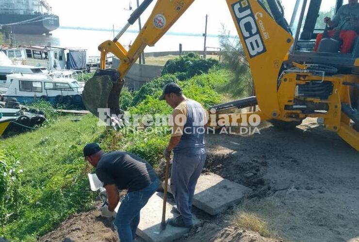 Imagen de Barrio Puerto: Reformas para beneficio de los pescadores a orillas del río Paraná