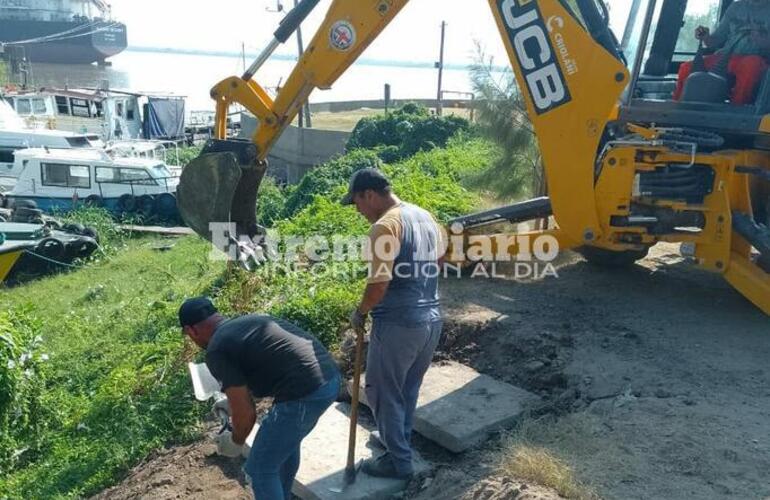 Imagen de Barrio Puerto: Reformas para beneficio de los pescadores a orillas del río Paraná