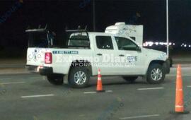 Imagen de Alcoholemia positivo para el conductor de una camioneta de la EPE