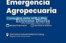 Imagen de Emergencia Agropecuaria: Consultas ante Afip y Bna