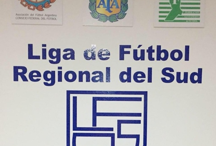 Imagen de La Liga Regional del Sud, fue desafiliada de la Federación Santafesina de Fútbol.