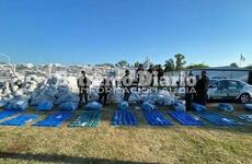 Imagen de Secuestran en el peaje de General Lagos 427 kilos de cocaína que iban a Buenos Aires