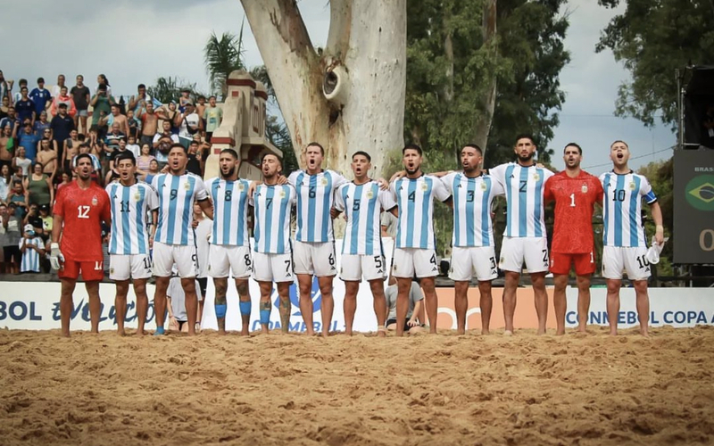 Imagen de La selecci&oacute;n Argentina fue medalla de plata en la Copa Am&eacute;rica de F&uacute;tbol Playa.