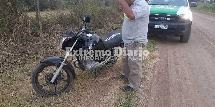 Imagen de Pueblo Esther: Operativo para recuperar una moto