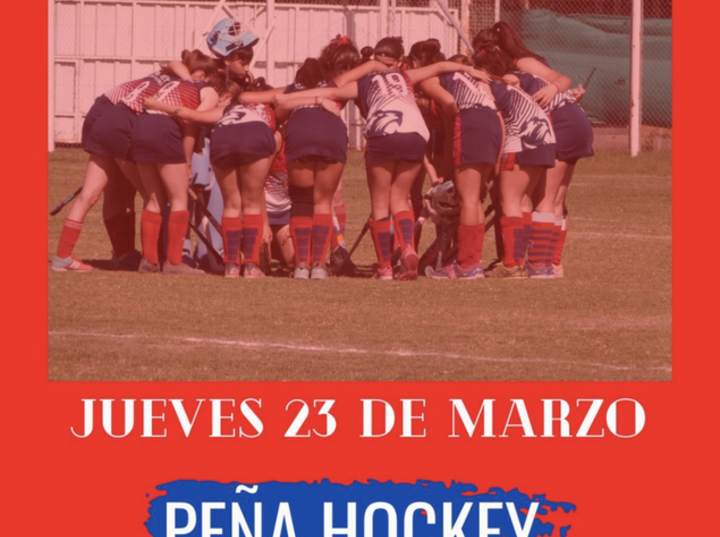 Imagen de El 23/03, Peña de hockey femenino de Talleres.