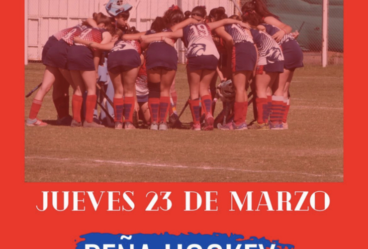 Imagen de El 23/03, Peña de hockey femenino de Talleres.