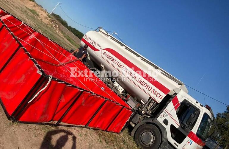 Imagen de Bomberos incorporó una pileta para mejorar el accionar en los incendios