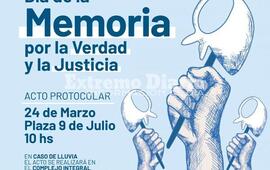 Imagen de 24 de marzo: Acto protocolar por el D&iacute;a de la Memoria por la Verdad y la Justicia